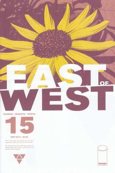 East of West #15, NM + (Stock photo)