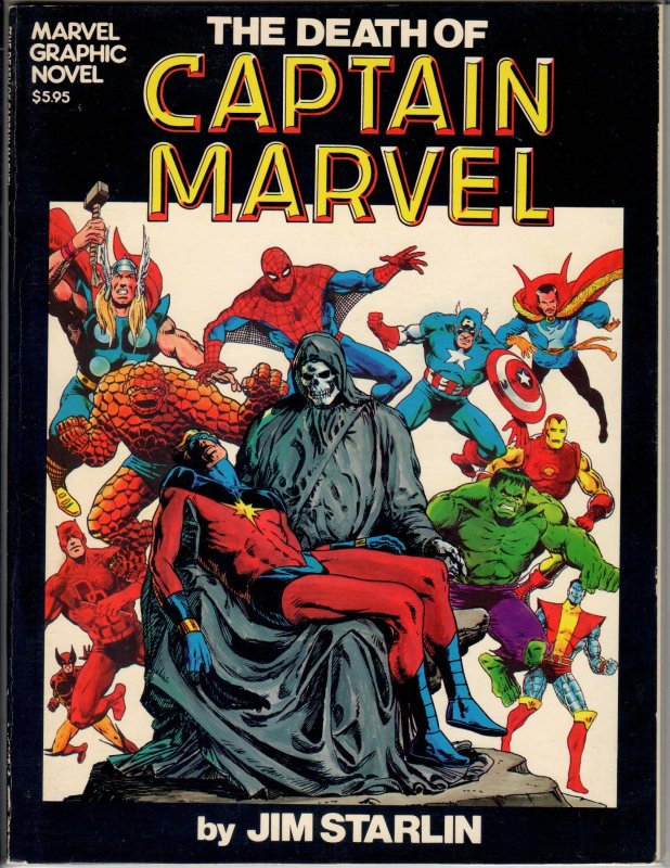 Marvel Graphic Novel #1 1ST Print Cover (1982) 8.5 VF+