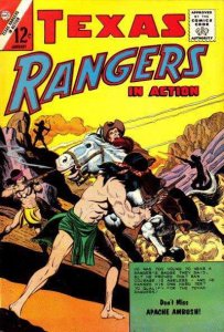 Texas Rangers in Action #37 VG ; Charlton | low grade comic January 1963 Apache 