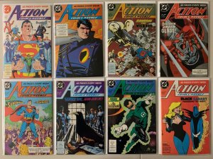 Action Comics Weekly lot #601-639 DC 25 diff books average 6.0 FN (1988 to 1989)