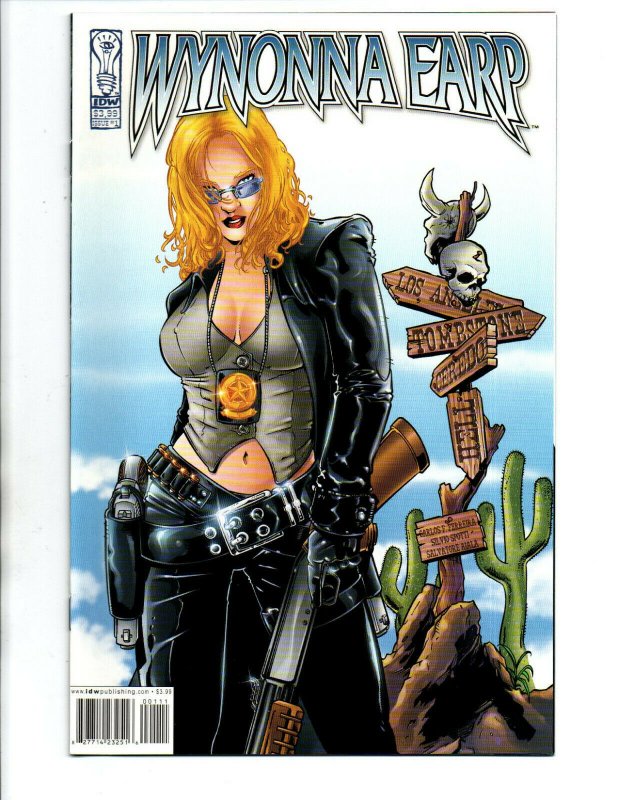 Wyonna Earp #1 - sexy sexy police woman - IDW - 2003 - VF/NM