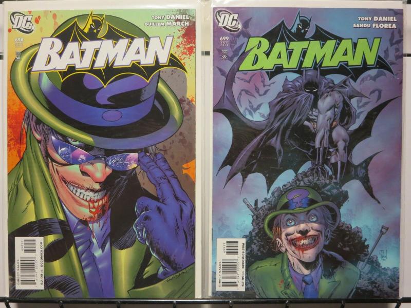 BATMAN 698-699  RIDDLE ME THIS