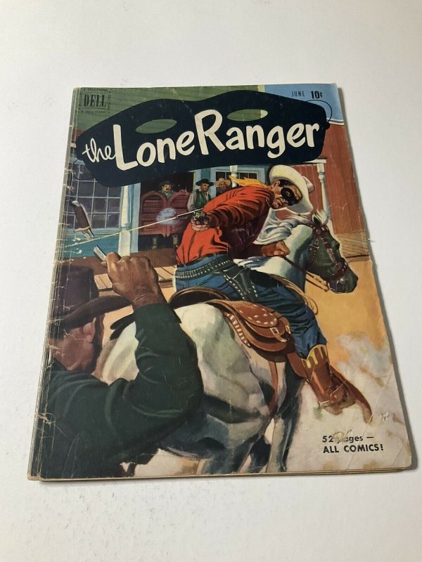 Lone Ranger 36 Vg Very Good 4.0 Dell Comics 