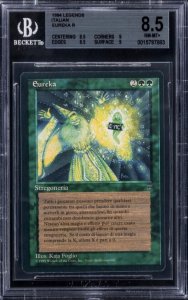 Magic the Gathering, Eureka, RL, Italian Legends, Beckett 8.5