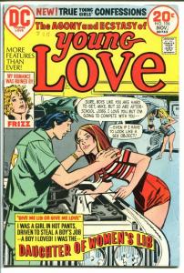 YOUNG LOVE #106-DC ROMANCE-ROMANCE WAS RUINED BY FRIZZ! FN