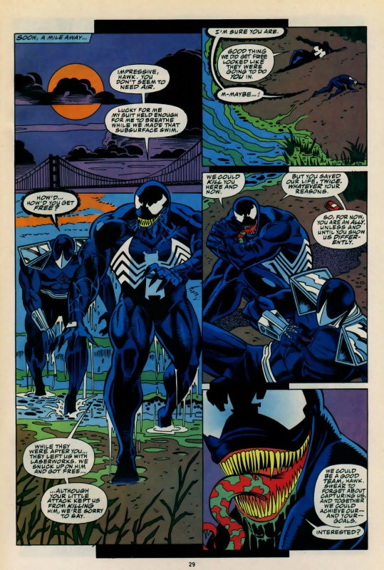 DARKHAWK #36 (1994) TOD SMITH | TRADE DRESS | DIRECT EDITION