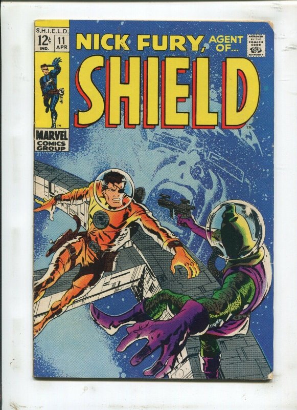 NICK FURY, AGENT OF SHIELD #11 - THE 1ST MILLION MEGATON EXPLOSION! - (7.0) 1969