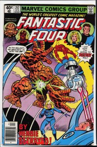 Fantastic Four #217 (1980) Fantastic Four