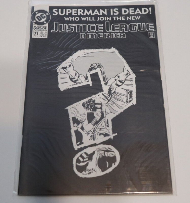 Superman is Dead Justice League of America #71 February 1993