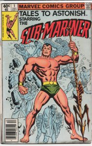 Tales to Astonish #1 (1979) Namor the Sub-Mariner