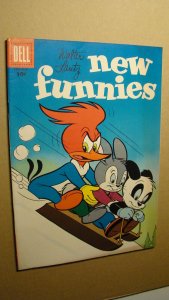 NEW FUNNIES 238 *NICE COPY* WOODY WOODPECKER DELL COMICS 1956 WALTER LANTZ