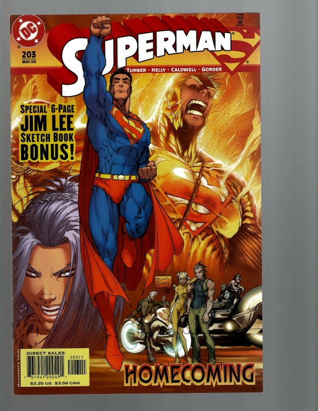 12 DC Comics Superman # 193 194 195 196 198 199 201 202 203 204 205 206 J439