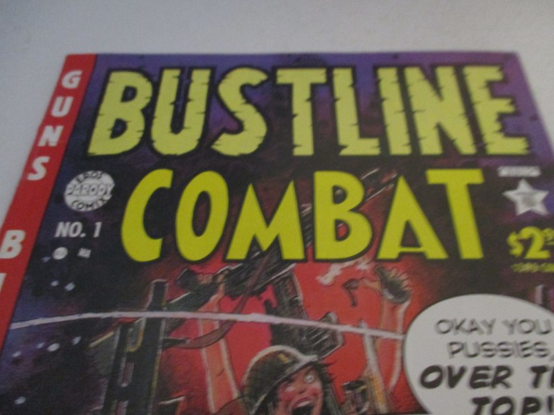 Bustline Combat #1(1999)Adult Comic Book Parody Eros Grade FN- 5.5
