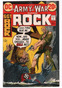 Our Army at War #252 Cover Proof - Sgt. Rock - Joe Kubert's File Copy w COA 1972