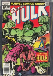 The Incredible Hulk #223 (1978) Hulk