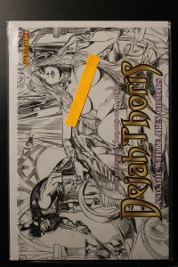 Dejah Thoris & The White Apes Of Mars #2 Brandon Peterson Black and White Ris...