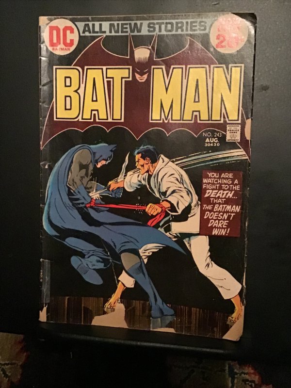 Batman #243 (1972) Neil Adams artwork key! Good condition.