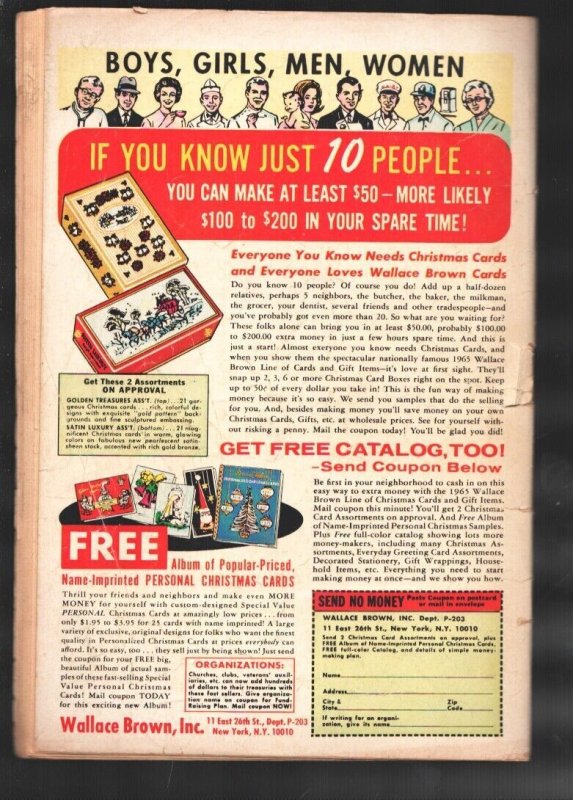 Raggedy Ann and Andy #3-1965-Classic issue-Rare-Tear mid spine-G