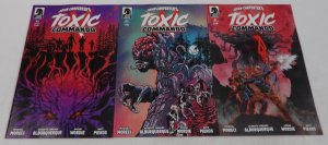 John Carpenter's Toxic Commando #1-3 VF/NM complete series ; Dark Horse