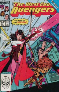 West Coast Avengers #43 VG; Marvel | low grade comic - we combine shipping 