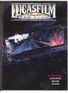 MAG: Lucasfilm Fan Club #2 1988-Star Wars at Disney World-Willow-Tucker-Lucas...