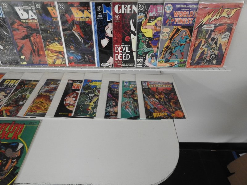Huge Lot of 140+ Comics W/Silver Surfer, Batman, Hellblazer! Avg. VF- Condition!