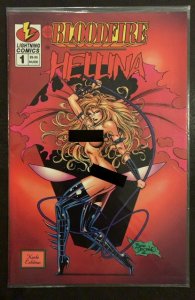 Bloodfire Hellina #1 Nude Edition Sealed w/CoA F/VF