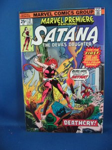 MARVEL PREMIERE 27 NM- SATANA MARVEL 1975