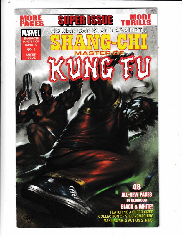 SHANG-CHI MASTER OF KUNG FU#1  DEADPOOL  CVR FN/VF  NO RESERVE  Save on shipping