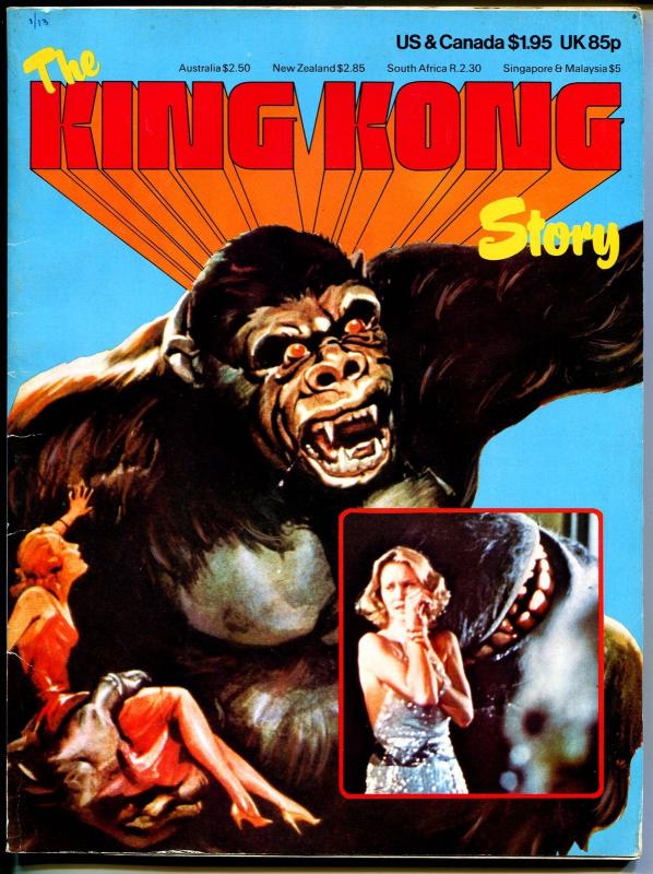 King Kong Story 1976-original & remake-Son of Kong-vs Godzilla-Konga-FN