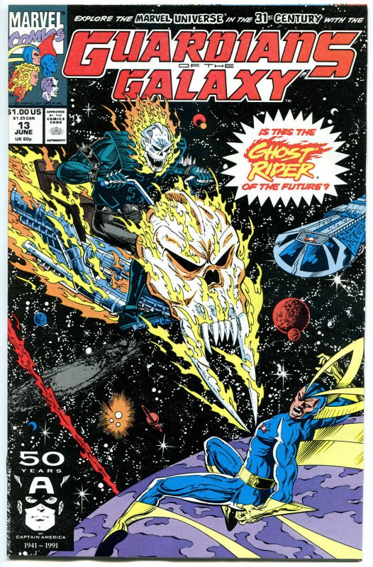 GUARDIANS of the GALAXY #13 14, NM, 1st future Ghost Rider, 1990, more in store