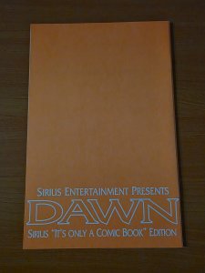 Dawn #1 It's Only A Comic Book Variant ~ NEAR MINT NM ~ 1995 Sirius Comics