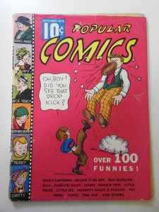 Popular Comics #10 (1936) FR Condition see desc