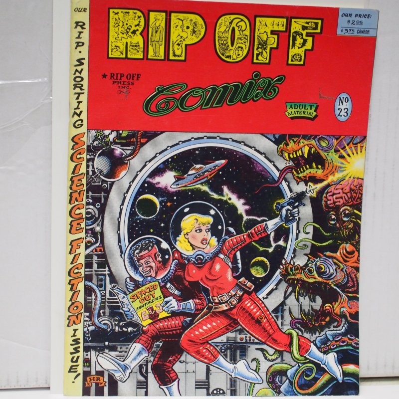 Rip Off Comics 4 Issues 1987 to 1990 in Fine condition.