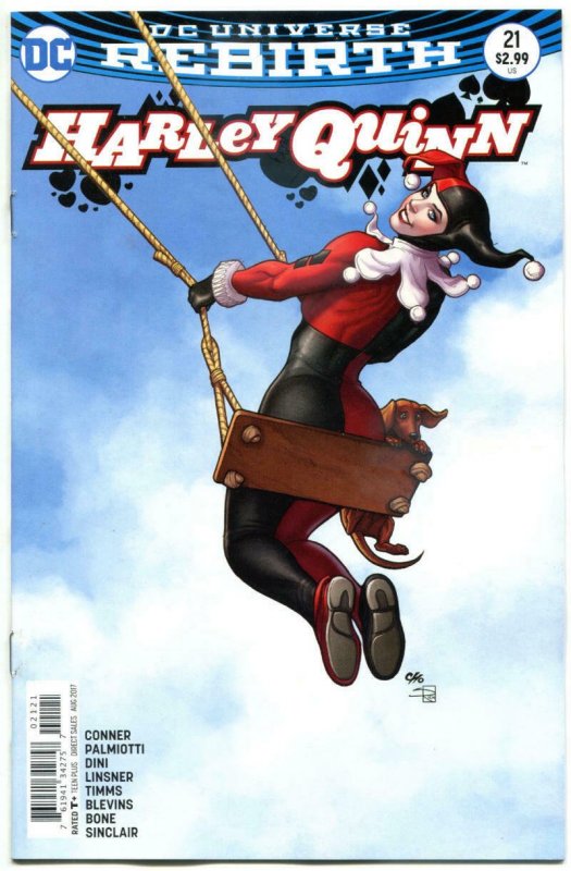 HARLEY QUINN #21, NM, Rebirth, Amanda Conner, Frank Cho, 2016, more HQ in store