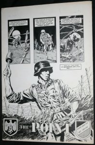 The Point 3pg Story - LA - Nazis WWII Story - Signed art by Dan Day