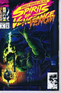 Ghost Rider Blaze Spirits of Vengeance #6 ORIGINAL Vintage 1993 Marvel Comics