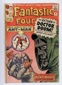 Fantastic Four #16 (1963) GD Condition