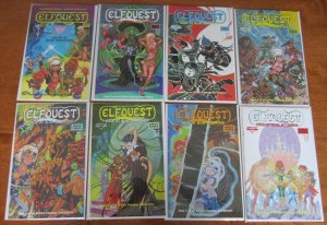 Elfquest Siege at Blue Mountain Set #1-8 6.0 FN (1987)