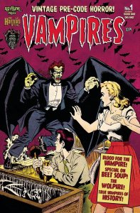 Vampires Blood Shot #1 One-Shot Cover A Check Asylum Press 2023 EB160