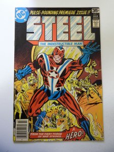 Steel, the Indestructible Man #1 (1978) FN Condition