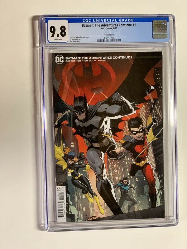 Batman the adventures continue 1 CGC 9.8 DC comics Variant | Comic ...