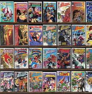 Huge Lot 140+ Comics with Avengers West Coast, West Coast Avengers & More!