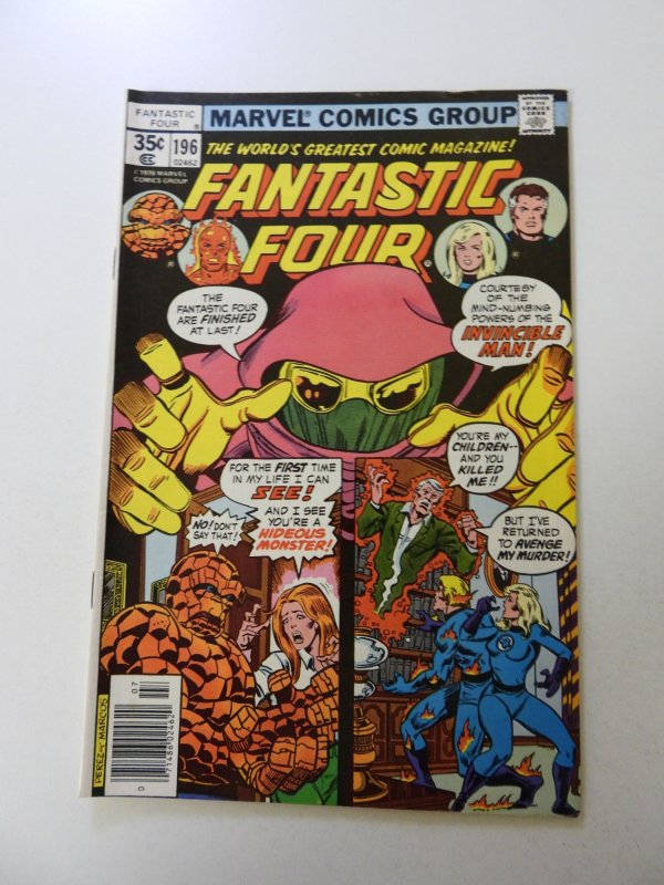 Fantastic Four #196 (1978) VF- condition