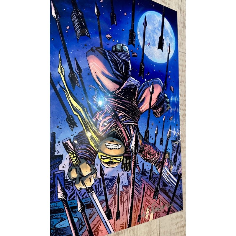 TMNT 11x17 Art Print Signed by Kevin Eastman - Jennika