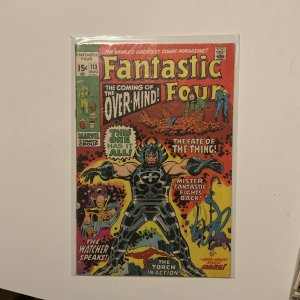 Fantastic Four 113 Fine- Fn- 5.5 Marvel 1971