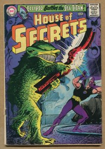 House Of Secrets #73 - Eclipso Battles The Sea Titan! (Grade 5.0) WH