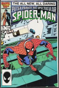 The Spectacular Spider-Man #114 (1986) Spider-Man