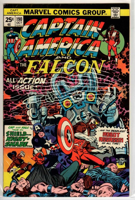 Captain America #190 (1975) 2.5 GD+