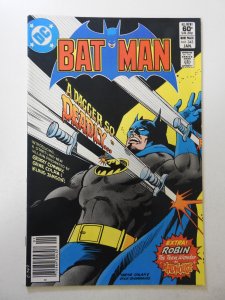 Batman #343 (1982) VF+ Condition! Atari Insert intact!